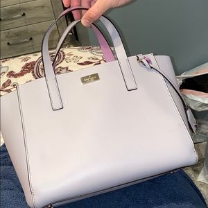 Purple Kate spade bag